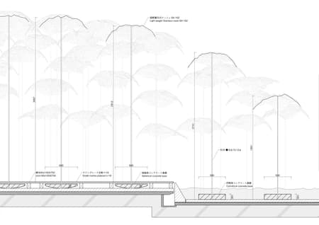 Choreography of a Cloud, Dancing Shadows Art Pavilion at the Louvre Abu Dhabi